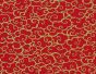 Isumi Japanese Foil Cotton Print, Allover Cloud, Red