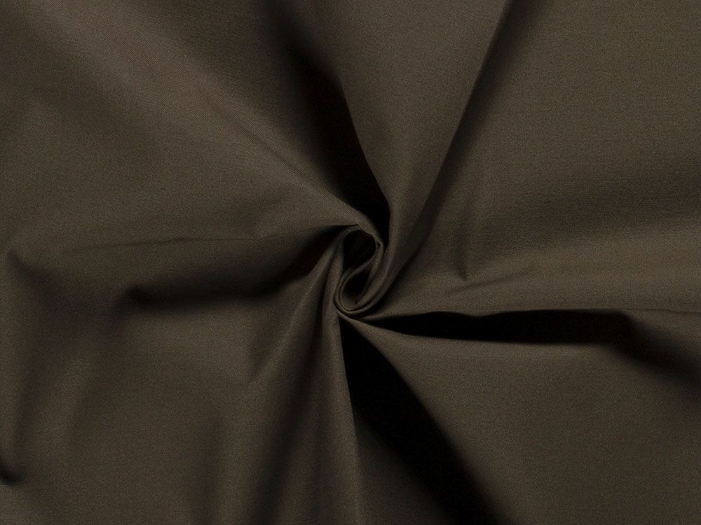 Khaki cotton twill fabric