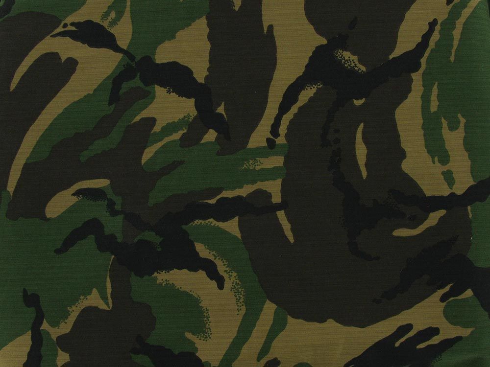 Forest Camo Stretch Cotton