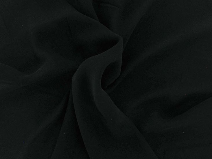 Alexis Crepe Chiffon, Black