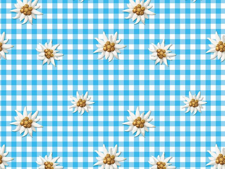 Carnival Collection Bi-Stretch Panama, Daisy Gingham