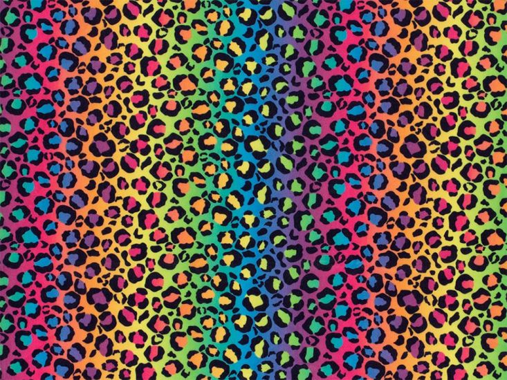 Carnival Collection Jersey, Rainbow Leopard