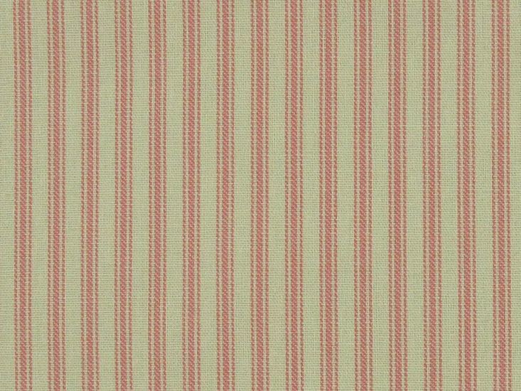 Cotton Canvas Ticking Stripes, Pink