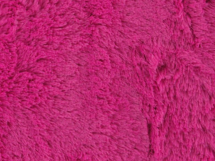 Deadstock Short Pile Fur, Fuchsia