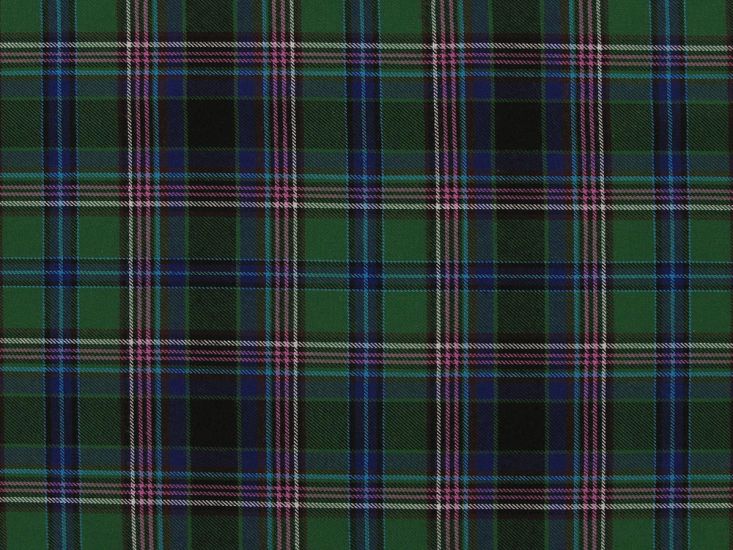 Designer Deadstock Brushed Cotton Tartan, Elgin