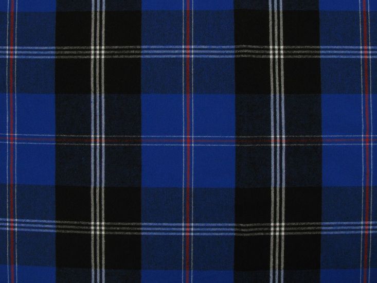 Designer Deadstock Brushed Cotton Tartan, Maxi Kilreen