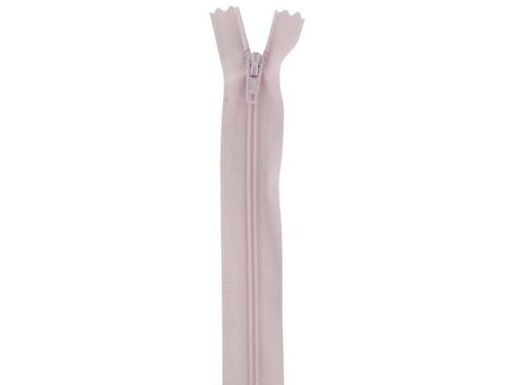 Closed End Dress Zip, 22 Inch, Baby Pink