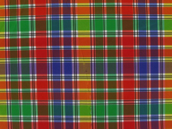 Eclectic Tartan Cotton Print Collection, Frostfire Plaid