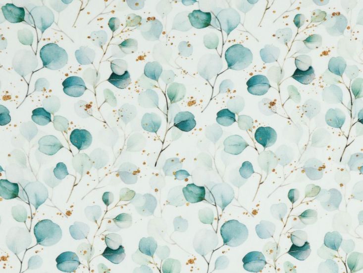 Eucalyptus Viscose Poplin, Teal