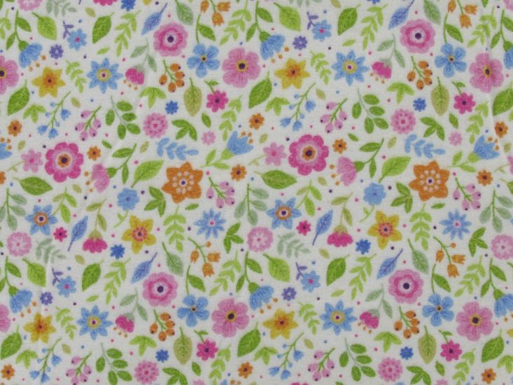 Garden Patch Cotton Flannel Print