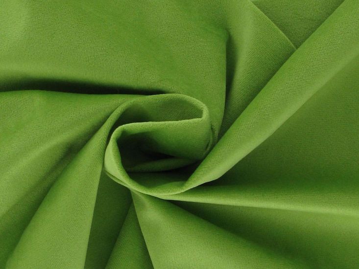 Hampshire Polyester Velvet, Lime