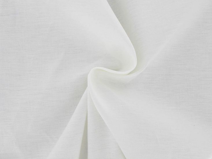 Hotel Classic Irish Linen Sheeting, White