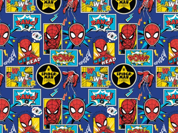 Marvel Spiderman Cotton Print, Outside the Box