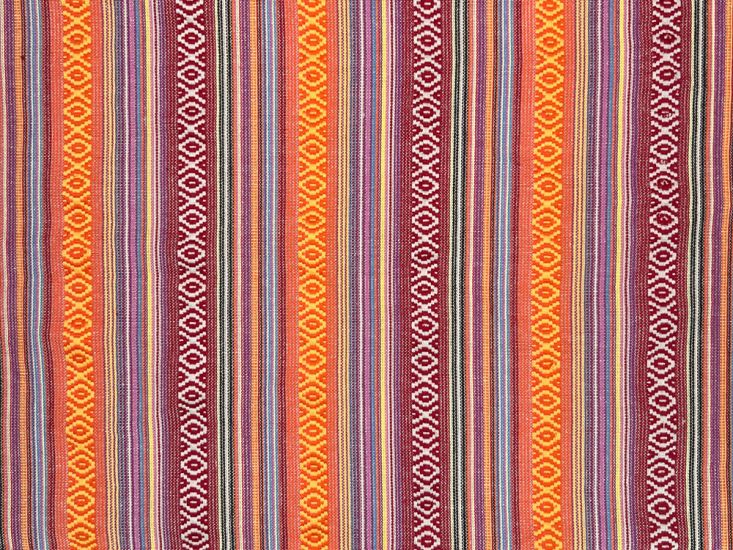 Mexi Polycotton Woven Stripe, Cancun