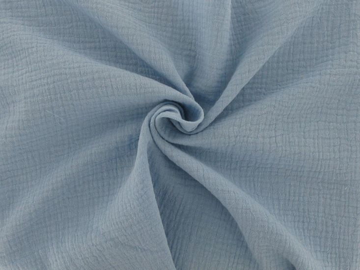 Plain Double Gauze, Sky Blue