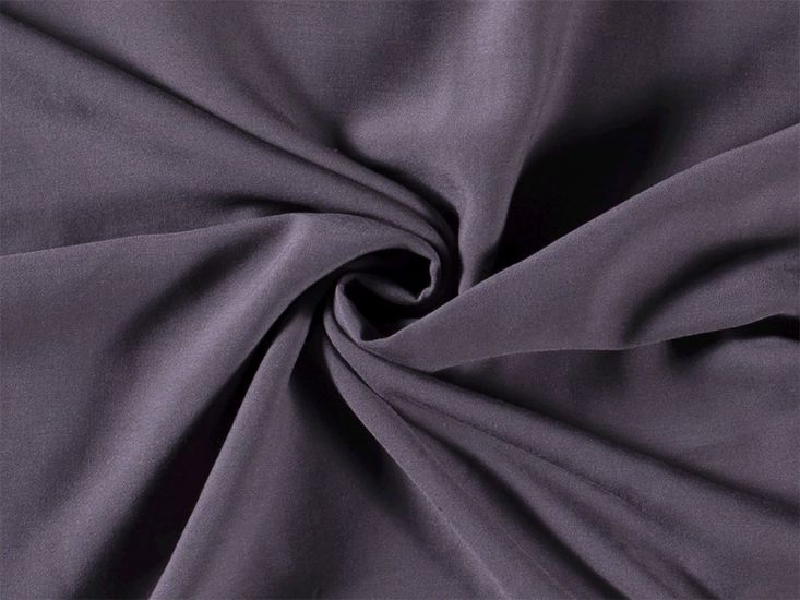 Plain Dye Viscose, Dark Grey