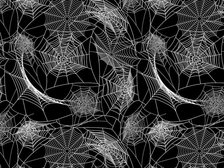 Spiders Web Cotton Print