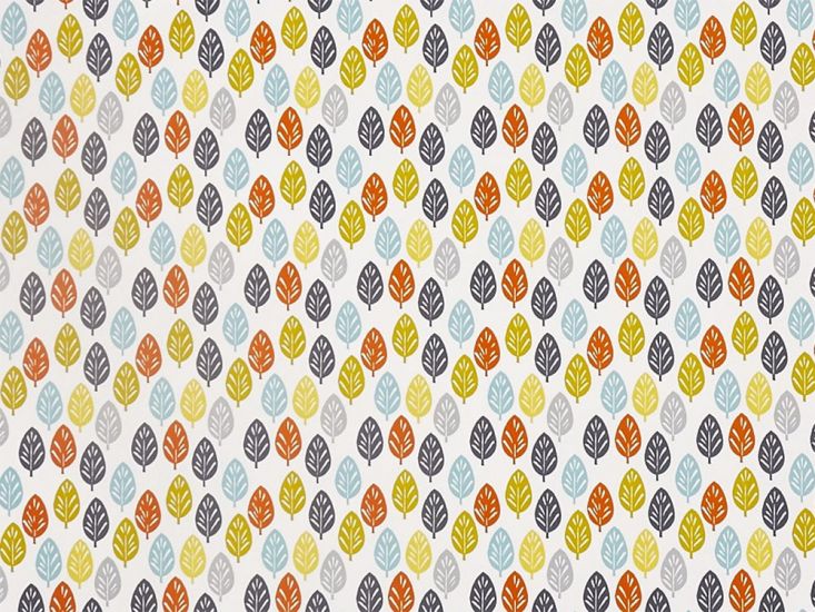 Spruce Cotton Curtain Fabric, Citron