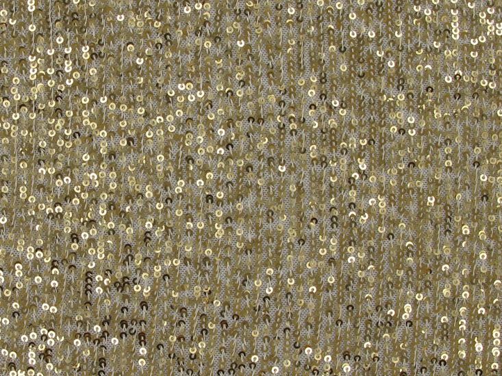 Stretch Sequin Knit, Champagne