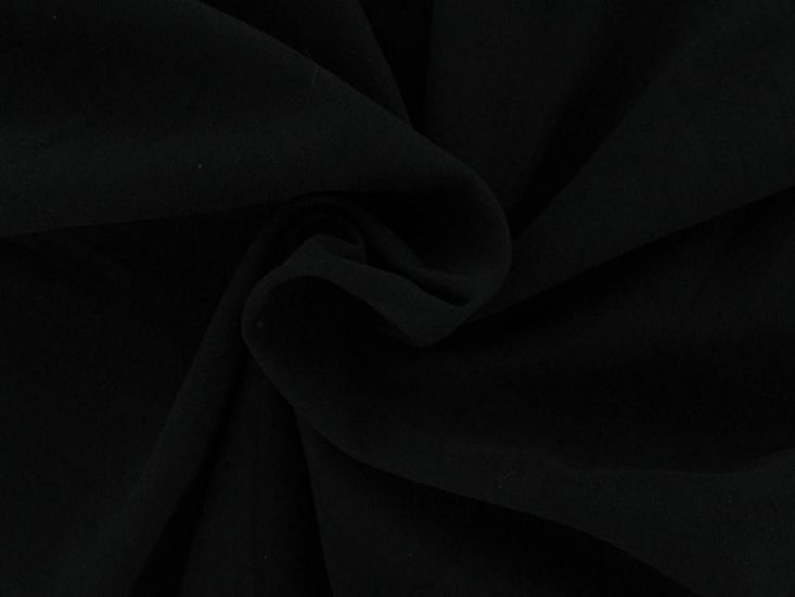 Super Stretch Cotton Blend Suiting, Black