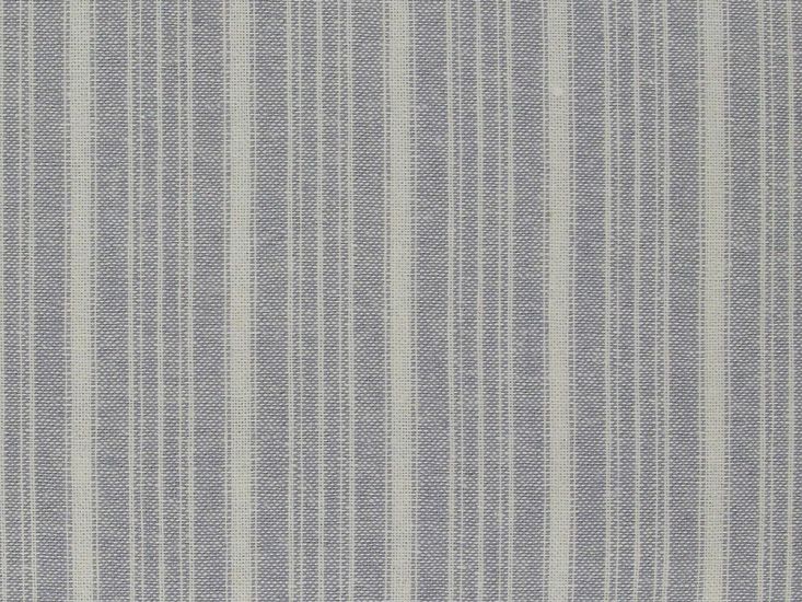 Tibet Stripe Linen Cotton Blend, Silver