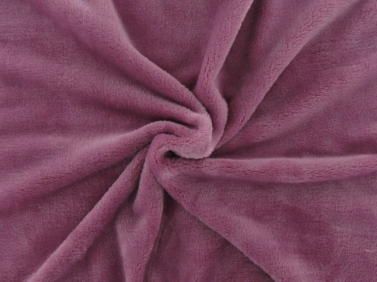 Ultra Soft Plain Cuddle Fleece, Dusky Pink