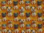 3D Fantasy Cotton Print, Cheerful Pups