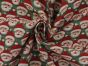 3D Fantasy Cotton Print, Christmas Santa