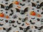 3D Fantasy Cotton Print, Halloween Bats