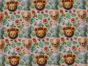 3D Fantasy Cotton Print, Smiling Zoo