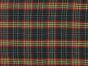 Bonded Tartan Cotton Roll End, Red And Green, 0.6m