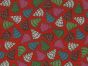 Christmas Cookies Polycotton Print, Red