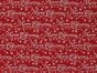 Christmas Wishes Polycotton Print, Red