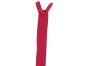 Concealed Invisible Closed End Dress Zip, 22 Inch, Bright Pink