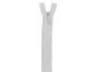 Concealed Invisible Closed End Dress Zip, 9 Inch, White