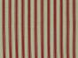 Cotton Canvas Ticking Stripes, Red