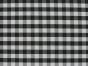 Crinkle Stretch Gingham, Black