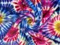 Digital Print Soft Huggle Fleece, Tie Dye