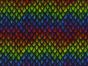 Dragon Scales Cotton Jersey Print, Rainbow