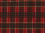 Festive Tartan Cotton Print, Red