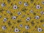 Floating Floral Viscose Print, Yellow