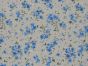 Flora Float Printed Embroidered Anglaise, Blue