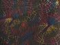 Halloween Spiderweb Metallic Foil Net, Rainbow