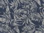 Hawaii Leaves Printed Chambray, Denim Blue