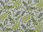 Leaf Branches Cotton Rich Panama Canvas, Green