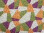 Patchwork Pansy Printed Linen Blend