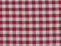 Polycotton Seersucker 1cm Gingham, Red