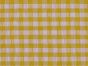 Polycotton Seersucker 1cm Gingham, Yellow