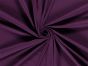 Premium Cotton Jersey, Aubergine Purple