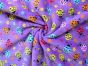 Rainbow Ladybird Cuddle Fleece, Purple